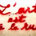 L'art est à la rue (red version)